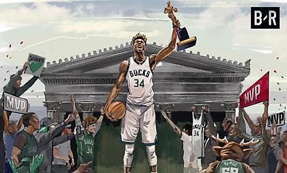 Το εκπληκτικό animation του Bleacher Report για τον MVP Αντετοκούνμπο (video)