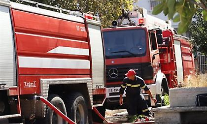 Σε εξέλιξη φωτιά στην περιοχή Κυρά Βρύση Κορινθίας