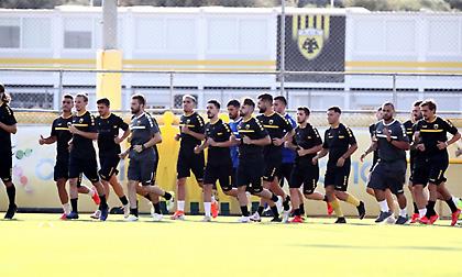 Η πρώτη προπόνηση της ΑΕΚ (pics)