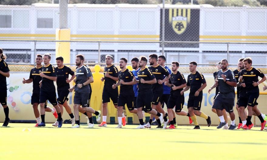 Η πρώτη προπόνηση της ΑΕΚ (pics)