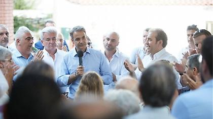 Μητσοτάκης στο Κορωπί: Όσο πιο ισχυρή εντολή λάβουμε, τόσο μεγαλύτερες οι απαιτήσεις