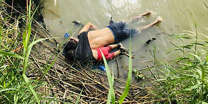 Πίσω στο Ελ Σαλβαδόρ τα άψυχα κορμιά πατέρα και κόρης που πνίγηκαν στο Ρίο Γκράντε