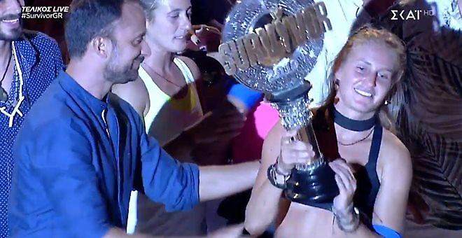 Νικήτρια του Survivor 3 η Κατερίνα Δαλάκα