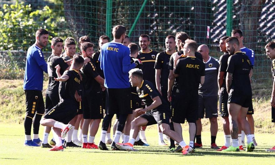 Η πρώτη μέρα προετοιμασίας της ΑΕΚ στο Κίελτσε (video)
