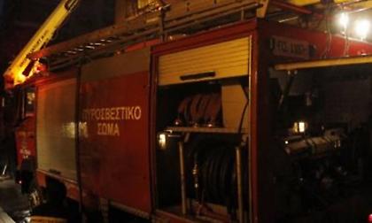 Φωτιά στο ιστορικό κέντρο της Μυτιλήνης