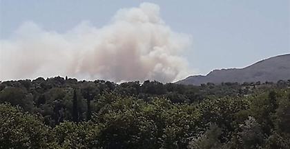 Αλιβέρι: Προληπτική εκκένωση κατοικιών το Μακρυχώρι