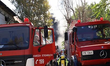 Φωτιά στην Ηλεία-Επί τόπου 25 πυροσβέστες και 10 οχήματα
