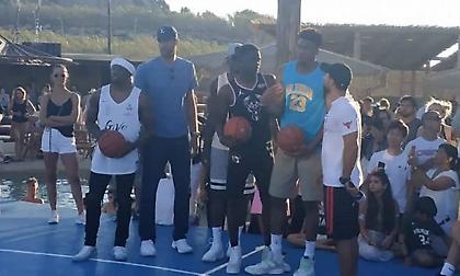 Γιάννης Αντετοκούνμπο: Σε ρόλο… προπονητή στο «Give ‘n’ Rise»! (vids)