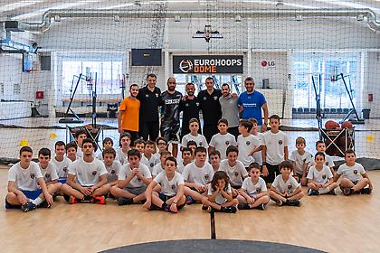Eurohoops Academy Summer Camp: Ο Βασίλης Σπανούλης στο Eurohoops Dome! (video)