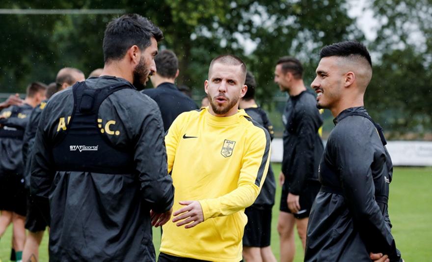 Mε Σάσα και... μπόλικη βροχή συνεχίστηκε η προετοιμασία του Άρη