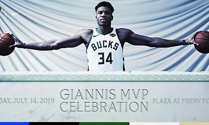 Μπακς: Ετοιμάζουν μεγάλη γιορτή στο Μιλγουόκι για τον MVP Γιάννη!