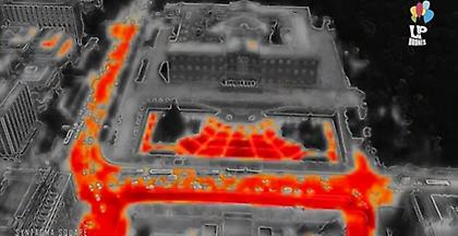 Εντυπωσιακό βίντεο με θερμική απεικόνιση της Αθήνας στον καύσωνα από drone