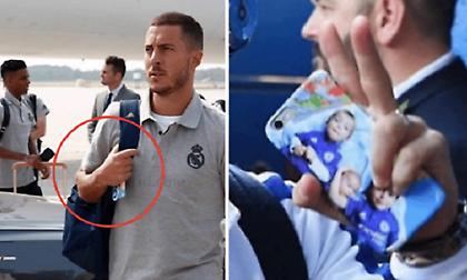 Η μπλε θήκη παραμένει στο κινητό του Αζάρ