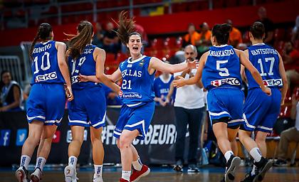 Το καλάθι ανόδου της Κριμίλη και οι πανηγυρισμοί της Εθνικής Νεανίδων (video)