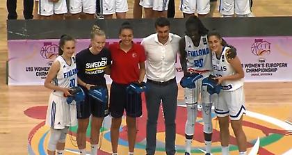 Στην καλύτερη πεντάδα του Ευρωπαϊκού Νεανίδων η Χατζηλεοντή