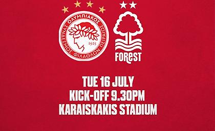 Η εμφάνιση της Νότιγχαμ για το ματς στο Φάληρο