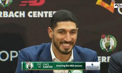 Καντέρ: Έκλεψε τον αριθμό φανέλας και την… ατάκα του Ίρβινγκ (video)