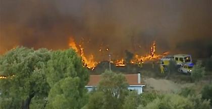 Είκοσι τραυματίες από την «πύρινη κόλαση» που κατακαίει την Πορτογαλία