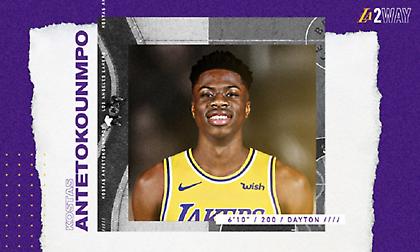 Ανακοίνωσαν Αντετοκούνμπο οι Λέικερς