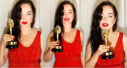 Δέσποινα Μοίρου: Κέρδισε το «οσκαρικό» βραβείο καλύτερης κωμικής ηθοποιού