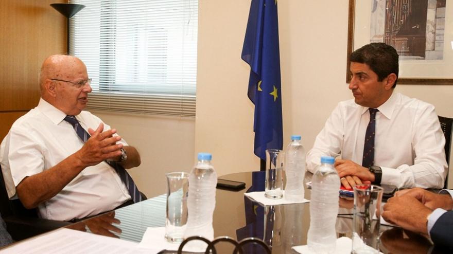 Βασιλακόπουλος: «Πρέπει να παίξει στην Α1 ο Ολυμπιακός» - Αυγενάκης: «Να διασφαλιστεί η διαφάνεια»