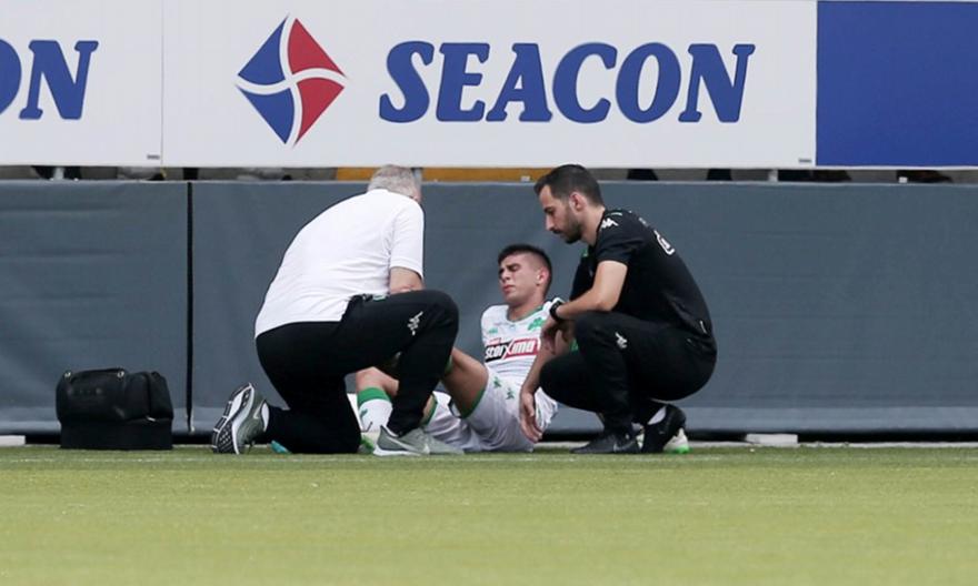 Διάστρεμμα β΄ βαθμού ο Μπουζούκης, «off» για 20 ημέρες