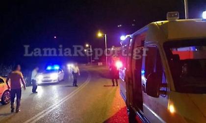 Λαμία: Τριπλή καραμπόλα στην εθνική οδό- Άτομα εγκλωβίστηκαν