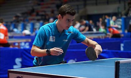 Με Αντωνιάδη, Στάμου και Λυκοστράτη στο Βαλκανικό Πρωτάθλημα πονγκ πονγκ ανδρών