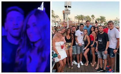 Ο Μέσι ξεφαντώνει και χορεύει αγκαλιά με τη σύζυγό του (video)