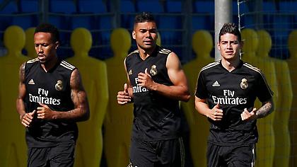 Στην προπόνηση της Ρεάλ μετά από 787 μέρες ο Χάμες (pic)