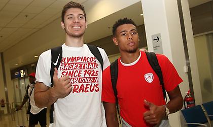 Έφτασαν Ελλάδα για τον Ολυμπιακό Μπόλντγουιν και Χαπ