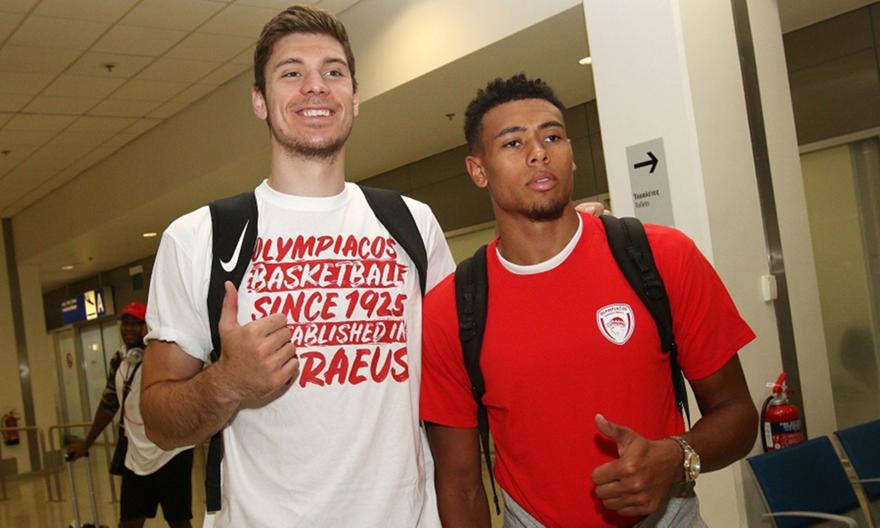 Έφτασαν Ελλάδα για τον Ολυμπιακό Μπόλντγουιν και Χαπ