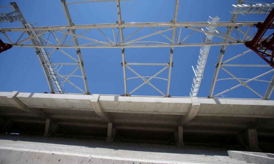 Η νέα φωτογραφία της ΑΕΚ για το στέγαστρο της Αγιας-Σοφιάς