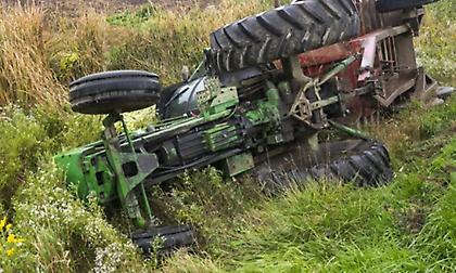 Τραγικός θάνατος για 59χρονο που καταπλακώθηκε από τρακτέρ στην Ημαθία