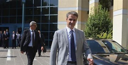 Επίσκεψη Μητσοτάκη στο Υπουργείο Πολιτισμού