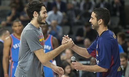 Διδάσκει την τέχνη του σουτ στον Αμπρίνες ο Ναβάρο