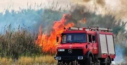 Πυρκαγιά στην Τιθορέα Φθιώτιδας