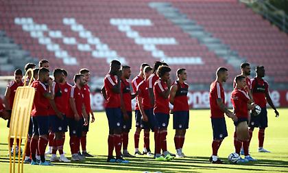Χωρίς απρόοπτα συνεχίστηκε η προετοιμασία του Ολυμπιακού ενόψει Μπασάκσεχιρ
