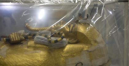 Παρουσιάσθηκε η υπό αποκατάσταση σαρκοφάγος του Τουταγχαμών