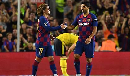 Ο Σουάρες υπέγραψε την ανατροπή της Μπαρτσελόνα