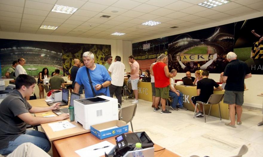 Παράταση στα διαρκείας δίνει η ΠΑΕ ΑΕΚ