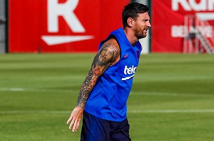 Επέστρεψε στις προπονήσεις της «Μπάρτσα» ο Μέσι (pic)