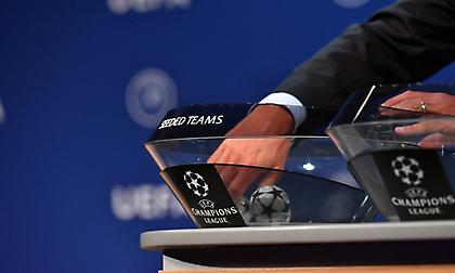 LIVE: Κλήρωση Champions League