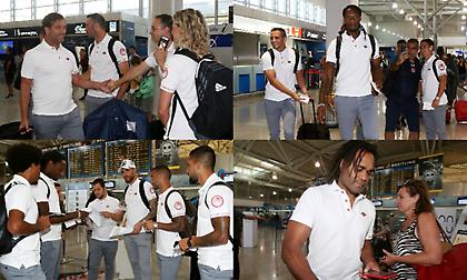 Πέταξε για την Πόλη ο Ολυμπιακός (pics)