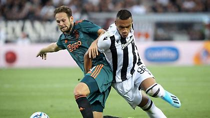 Εικόνες από την πρώτη μάχη του ΠΑΟΚ με τον Άγιαξ