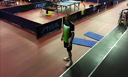 Η έναρξη της προετοιμασίας των διεθνών για το Ευρωπαϊκό Πρωτάθλημα πινγκ πονγκ