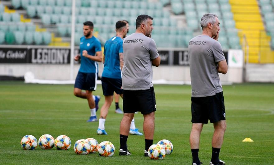 Κουστέρης: «Η κατάσταση της Λέγκια δίνει ακόμη περισσότερες ελπίδες στον Ατρόμητο»