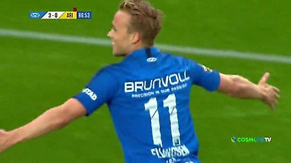 Το 3-0 της Μόλντε επί του Άρη (video)