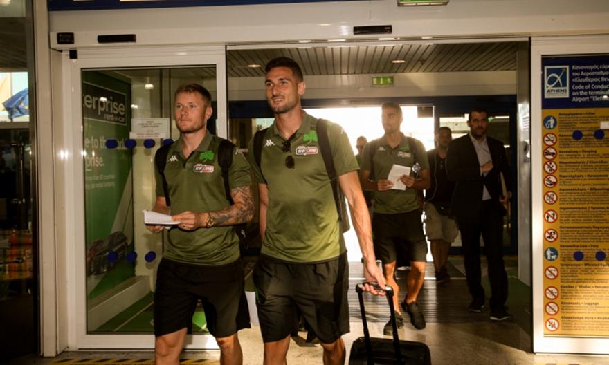Αναχώρησε για Κωνσταντινούπολη ο Παναθηναϊκός (pics)