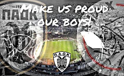 Οι ευχές του Ερασιτέχνη ΠΑΟΚ στην ομάδα του Φερέιρα